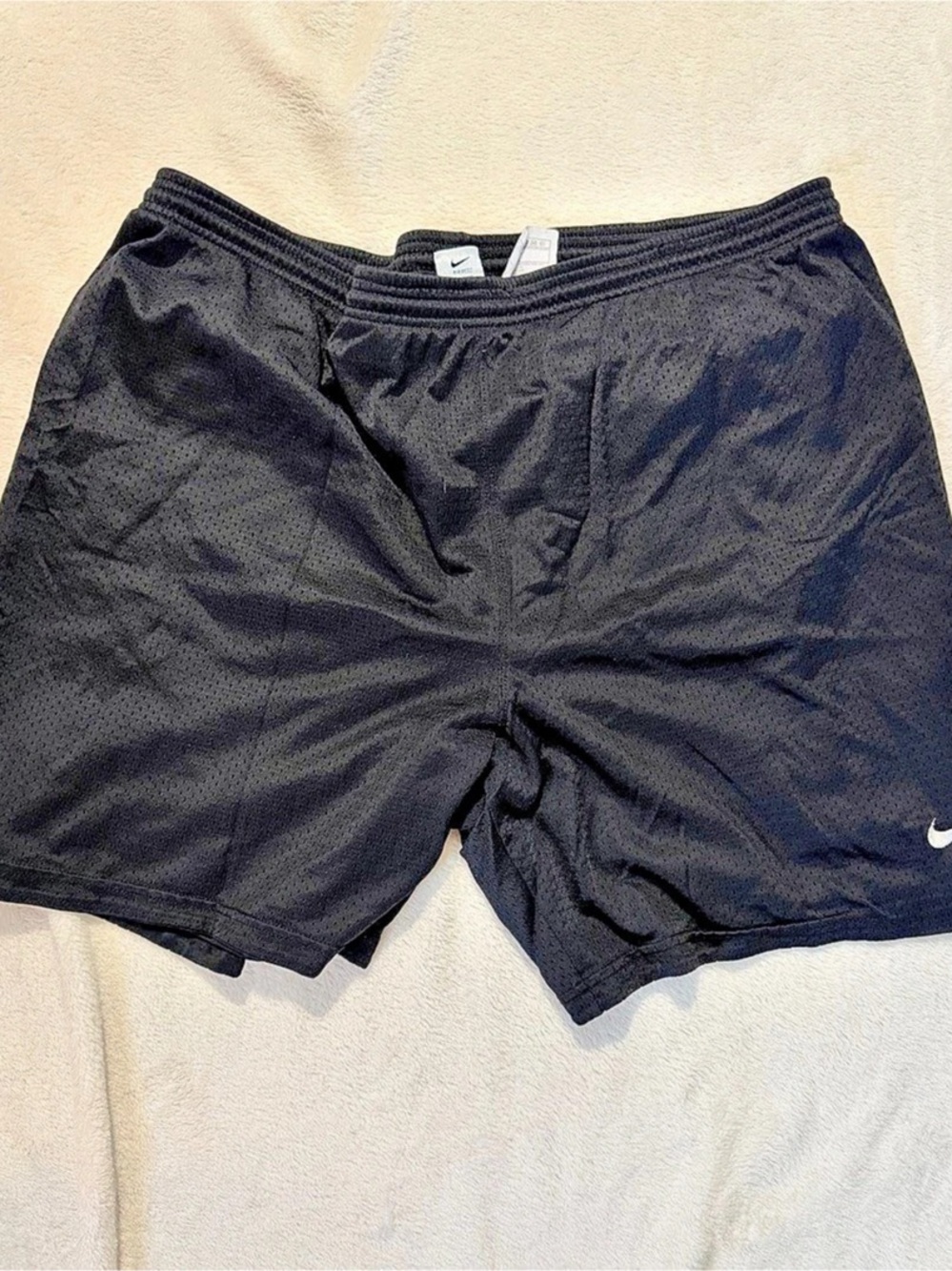 Nike Athletic Mesh Shorts Black XL